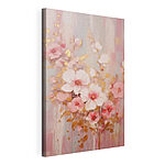 Tableaux Peinture de fleurs roses