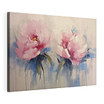 Tableaux Peinture de fleurs roses