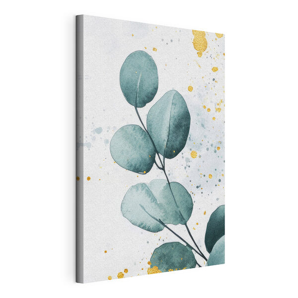 Feuille d'aquarelle inspirée de la nature Tableaux Feuille d'aquarelle inspirée de la nature