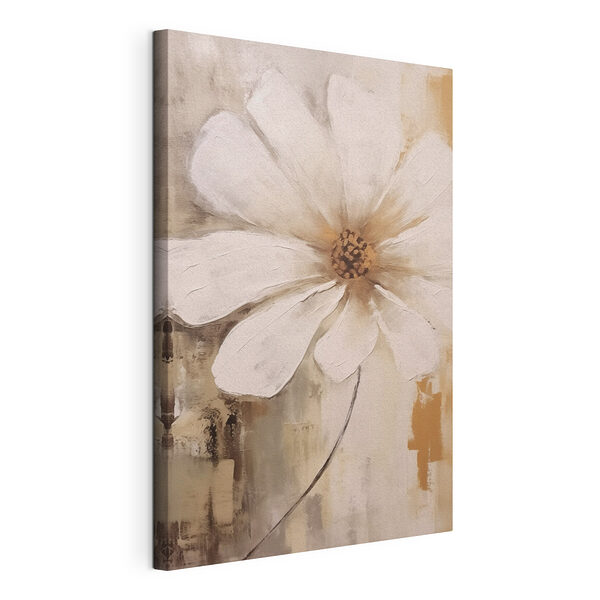 Peinture d'une fleur blanche Tableaux Peinture d'une fleur blanche