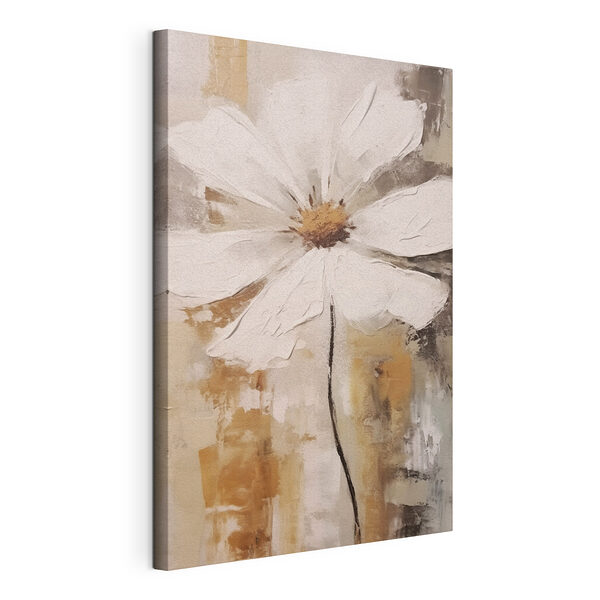 Peinture d'une fleur blanche Tableaux Peinture d'une fleur blanche