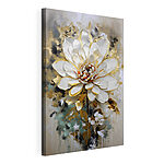 Tableaux Peinture d'une fleur blanche