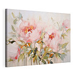 Tableaux Peinture de fleurs roses