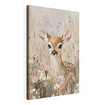 Tableaux Peinture d'un cerf dans un champ de fleurs