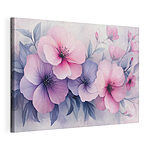 Tableaux Groupe de fleurs roses et violettes