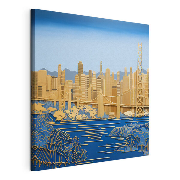 Tableaux Beauté architecturale d'un paysage urbain