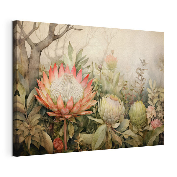 Peinture de fleurs et de feuilles Tableaux Peinture de fleurs et de feuilles