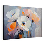 Tableaux Peinture de fleurs blanches