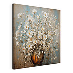 Tableaux Vase de fleurs blanches