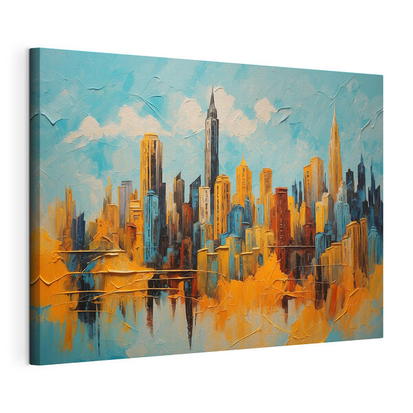 Tableaux Peinture d'une ville