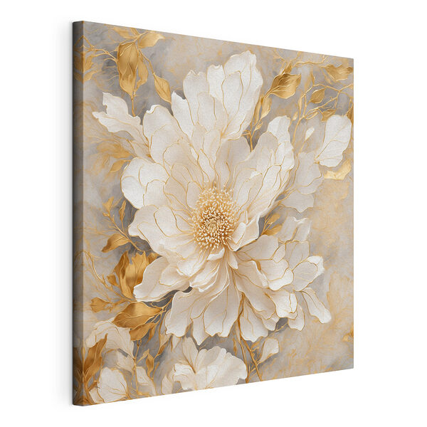 Tableaux Fleurs délicates dans des teintes douces
