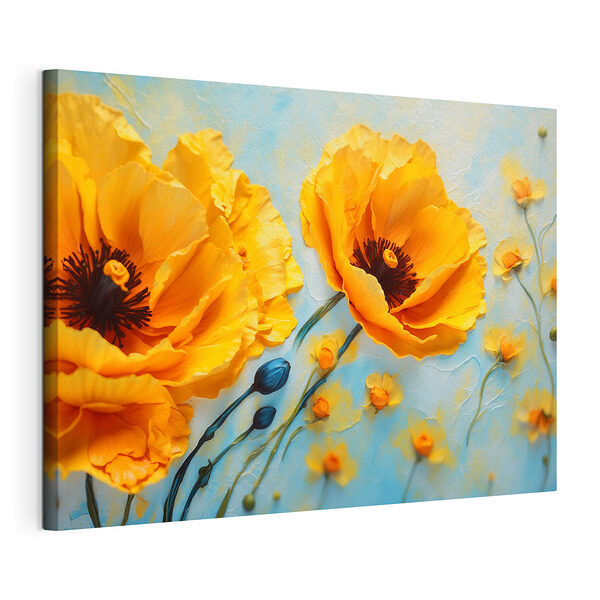 Belles fleurs sur fond lumineux Tableaux Belles fleurs sur fond lumineux