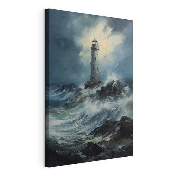 Phare dans l'océan Tableaux Phare dans l'océan