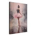 Tableaux Peinture d'une femme en tutu rose