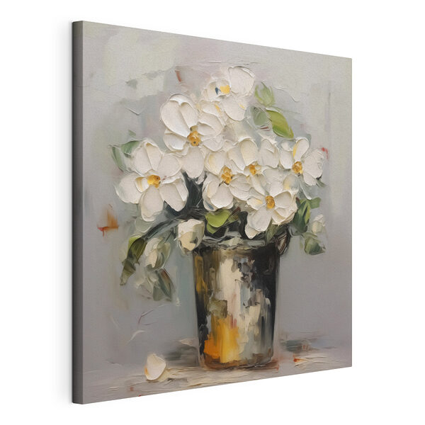 Peinture de fleurs dans un seau Tableaux Peinture de fleurs dans un seau