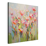 Tableaux Peinture de fleurs sur un mur