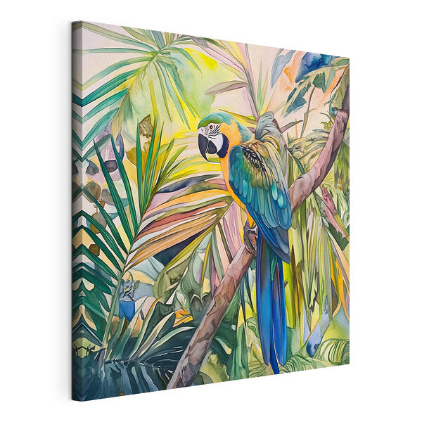 Oiseau coloré sur une branche d'arbre Tableaux Oiseau coloré sur une branche d'arbre