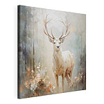 Tableaux Peinture d'un cerf avec des bois