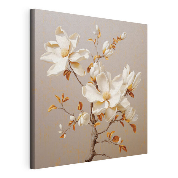 Fleurs blanches sur une branche Tableaux Fleurs blanches sur une branche