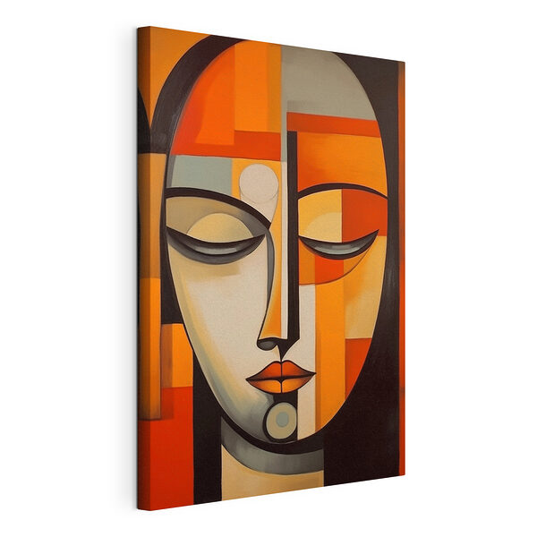 Peinture d'un visage de femme Tableaux Peinture d'un visage de femme