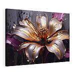 Tableaux Fleur élégante aux pétales fluides