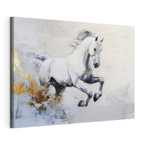 Tableaux Peinture d'un cheval blanc
