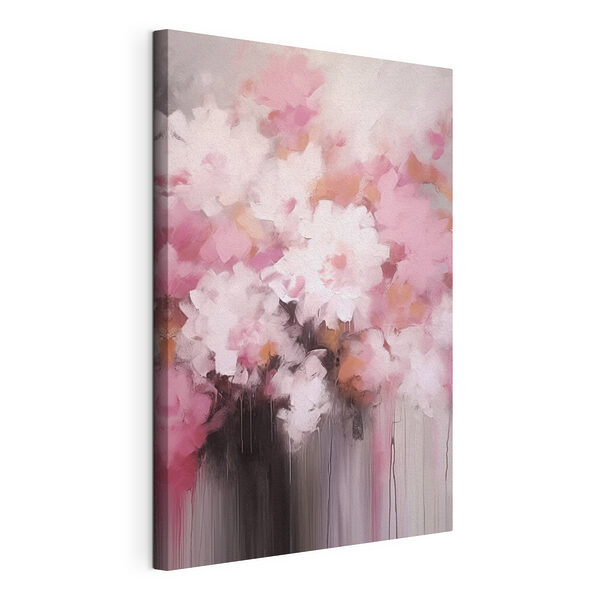Tableaux Peinture de fleurs roses
