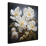 Tableaux Peinture de fleurs blanches