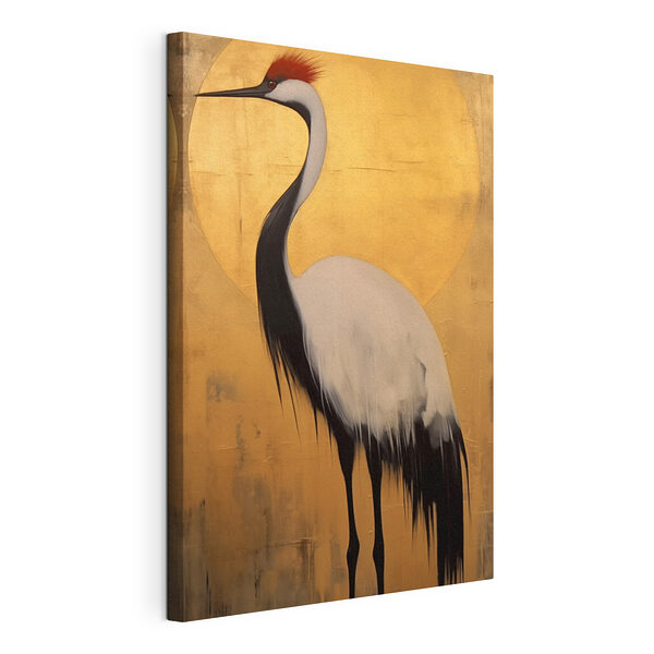 Peinture d'une grue Tableaux Peinture d'une grue