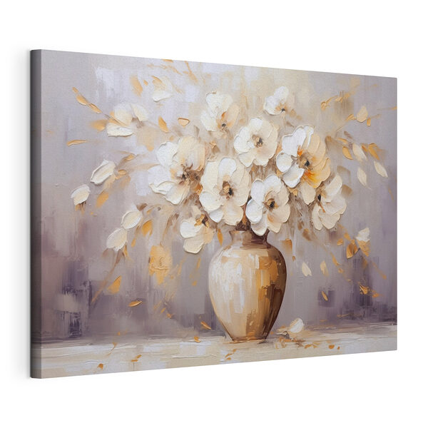 Peinture de fleurs dans un vase Tableaux Peinture de fleurs dans un vase