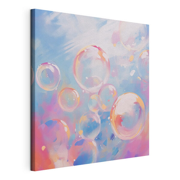 Tableaux Groupe de bulles dans l'air