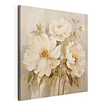 Tableaux Peinture de fleurs sur un mur