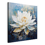 Tableaux Peinture d'une fleur blanche