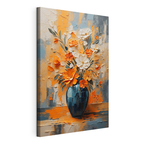 Peinture de fleurs dans un vase Tableaux Peinture de fleurs dans un vase