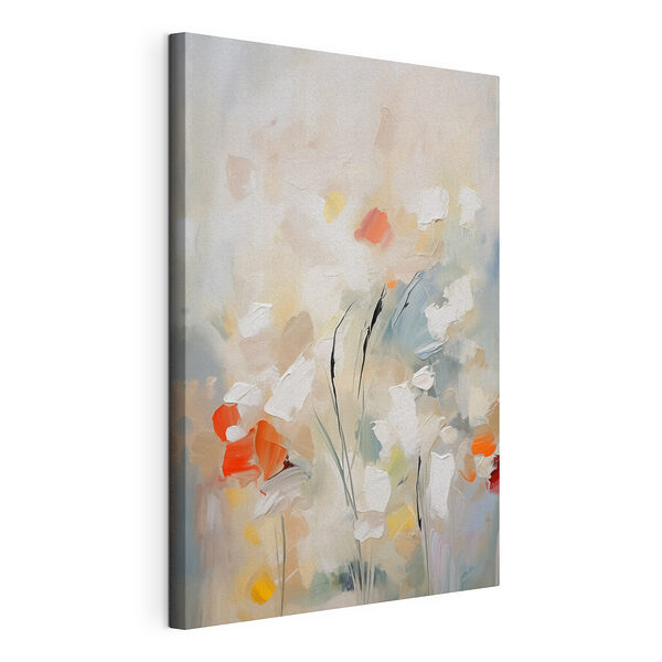 Peinture de fleurs sur un mur Tableaux Peinture de fleurs sur un mur