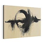 Tableaux Cercle noir sur fond blanc