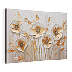 Tableaux Fleurs délicates dans des teintes douces