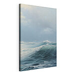 Tableaux Les vagues de l'océan et les nuages
