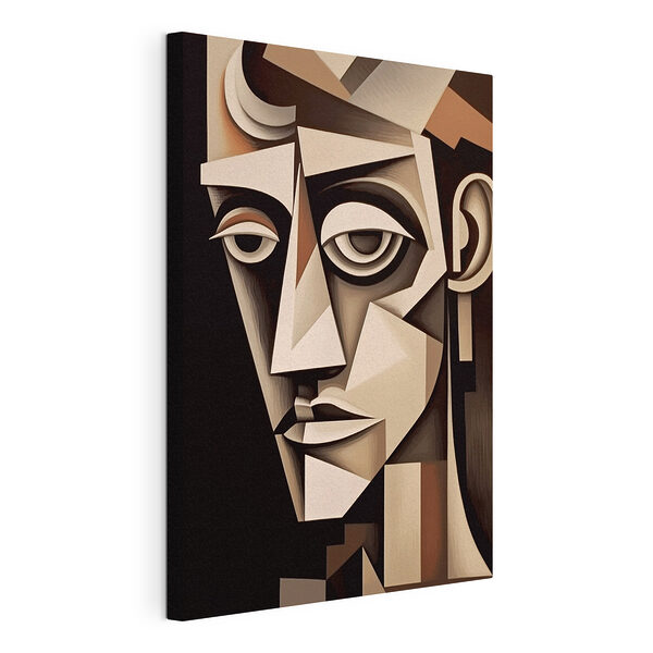 Peinture représentant le visage d'un homme Tableaux Peinture représentant le visage d'un homme