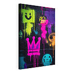 Tableaux Mur recouvert de graffitis