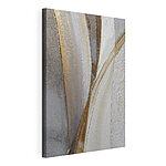 Tableaux Lignes abstraites aux tons doux