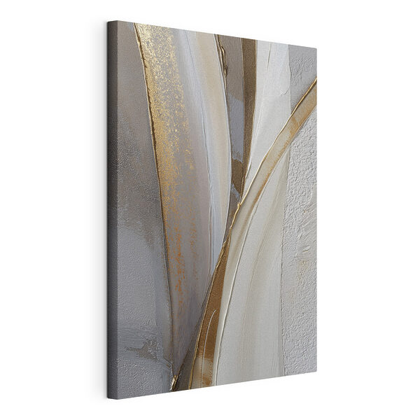 Tableaux Lignes abstraites aux tons doux