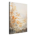 Tableaux Tableau représentant des arbres aux feuilles orange