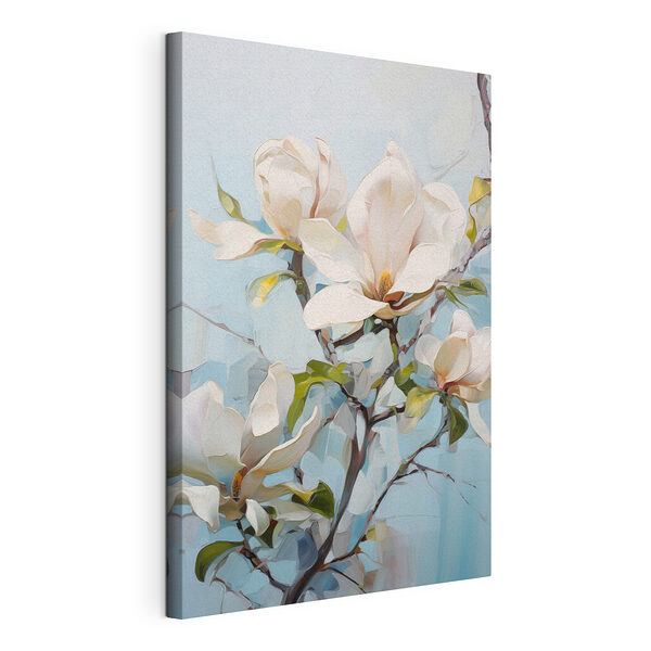 Peinture représentant une fleur blanche Tableaux Peinture représentant une fleur blanche