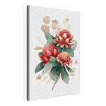 Tableaux De magnifiques fleurs aux teintes pastel délicates