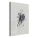 Tableaux De la peinture noire sur une surface blanche