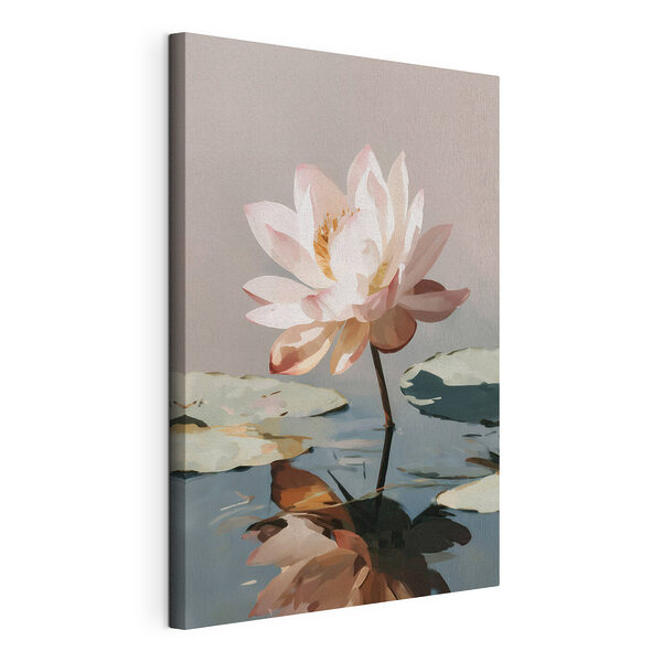 Tableaux Une fleur dans l'eau