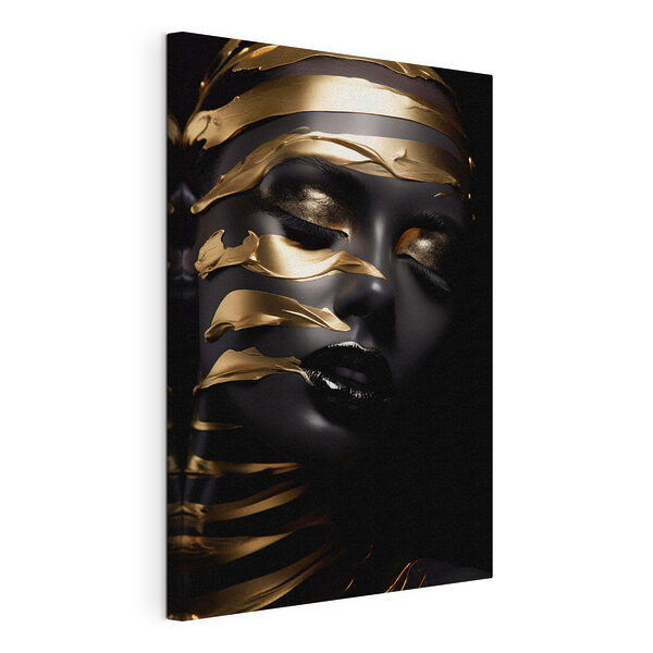 Des motifs intrigants sur un visage saisissant Tableaux Des motifs intrigants sur un visage saisissant