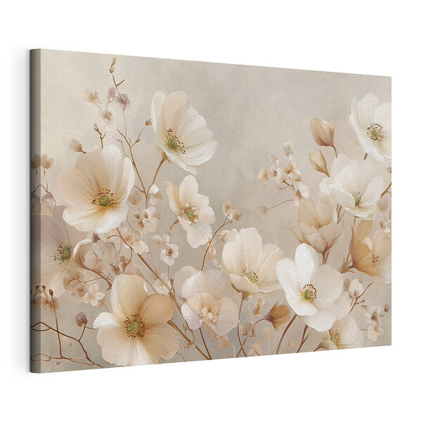 Des fleurs aux teintes douces et discrètes Tableaux Des fleurs aux teintes douces et discrètes