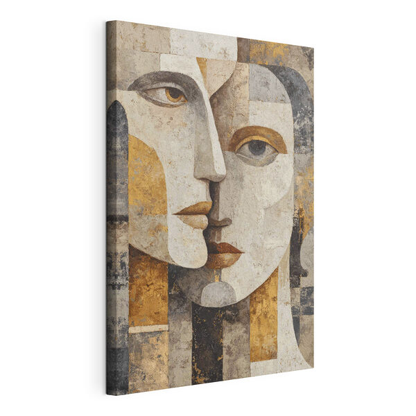 Tableaux Peinture représentant un visage et le visage d'une femme